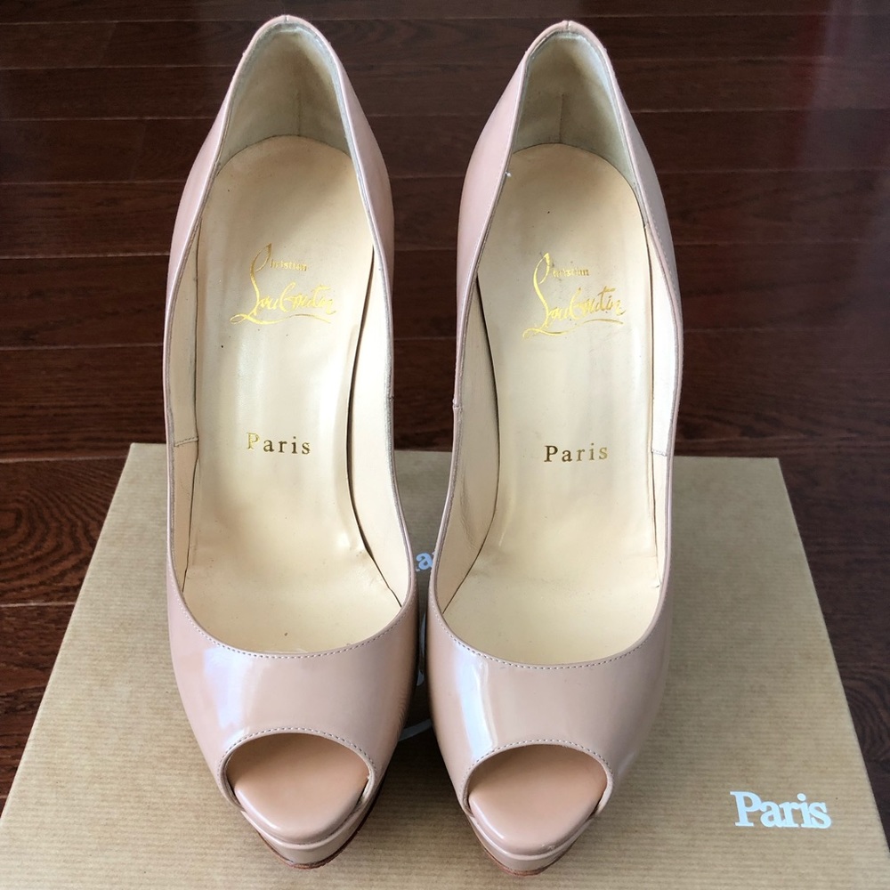 Christian Louboutin Lady Peep 150 mm Pumps